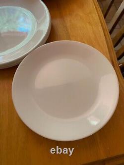 Corelle Winter Frost White Dinnerware Serves 6 Plus Bowl and Platter 44 Pieces