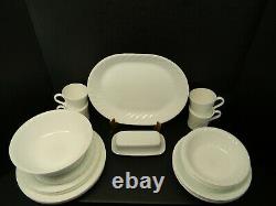 Corelle Winter Frost White Swirl Dinnerware