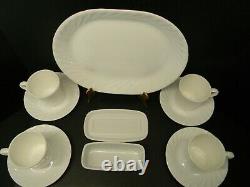 Corelle Winter Frost White Swirl Dinnerware