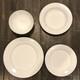 Crate & Barrel White 16pc. Dish Set