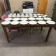 Crystal Garden Fine China Floral Dinner Service Set Plates Bowls Cups Saucers