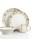 Denby 263038 Truffle Layers 4 Piece Stoneware Dinnerware Service Set