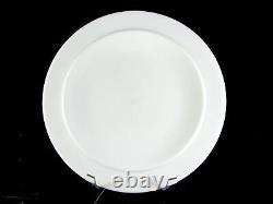 Denby White By Denby Plates Bowls, 9 pc, salad, cereal, soup, bread, all white