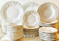 Deruta Italian Faience Grappa Dinnerware-37 Pieces-8 Place Settings