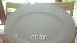 Dinnerware Italiana Porcelain White JC Penny service 8 44 pieces + hostess pc