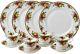 Dinnerware Set For 4 12 Piece White Old Country Roses Fine Bone China Elegant