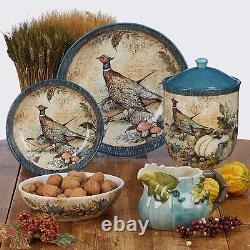 Dinnerware Set Gift Aretesian Painted Ceramic Qyality Earthenware for 4 -6pc