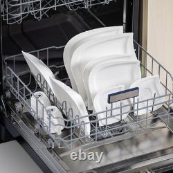Dinnerware Sets, 30 Piece Ivory White Plates and Bowls Sets for 6, Porcelain