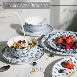 Dinnerware Sets Artesian Habdcraft Gift Valentine for 4, 12 pcs Qualit Ceramic