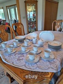 Dynasty Fine China Vintage Rapture Pattern Dinnerware 36 Piece Grouping