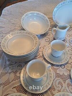 Dynasty Fine China Vintage Rapture Pattern Dinnerware 36 Piece Grouping