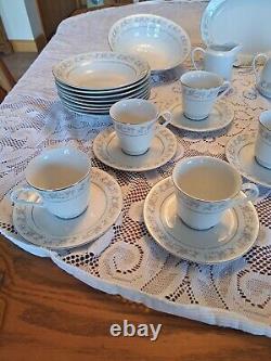 Dynasty Fine China Vintage Rapture Pattern Dinnerware 36 Piece Grouping