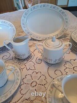 Dynasty Fine China Vintage Rapture Pattern Dinnerware 36 Piece Grouping