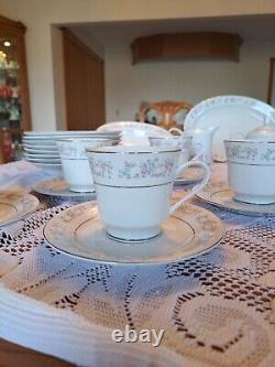 Dynasty Fine China Vintage Rapture Pattern Dinnerware 36 Piece Grouping