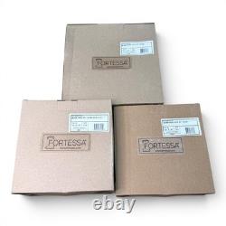 Eater x Zwiesel Fortessa Parasol Bone China, 12 Piece Dinnerware Set Service