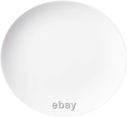 Elegant 52-Pc White Coupe Dinnerware Set, Service for 8, Perfect for Any Occasio Elegant 52-Pc White Coupe Dinnerware Set, Service for 8, Perfect for Any Occasio