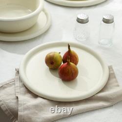 Elegant Capri 12-Piece White Stoneware Dinnerware Set for Stylish Dining
