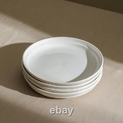 Elegant Virtuo 12-Piece White Porcelain Dinnerware Set for Stylish Dining