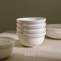 Elegant Virtuo 12-Piece White Porcelain Dinnerware Set for Stylish Dining