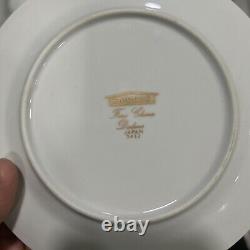 Emdeko Dalene 3432 62 pc White-Gold China Dinnerware
