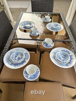 Enoch Wedgwood Countryside 20-Piece Bone China Dinner Set Service for 4