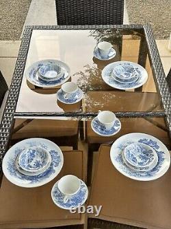 Enoch Wedgwood Countryside 20-Piece Bone China Dinner Set Service for 4