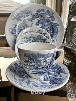 Enoch Wedgwood Countryside 20-Piece Bone China Dinner Set Service for 4