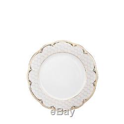 Euro Porcelain 57pc Dinnerware Set Premium Banquet Service for 8 Bone China Lola