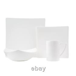 Extreme White 16 Piece Dinnerware Set