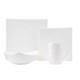 Extreme White 16 Piece Dinnerware Set