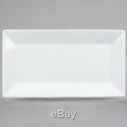 FULL CASE Commercial BRIGHT WHITE Restaurant China Dinner Plate Porcelain Set