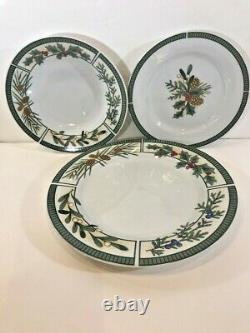 Fairfield Wintergreen Fine China 37 Piece Service Dinnerware Set for 6