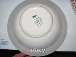 Farberware White Christmas 1995 Holiday 44 Piece Set #391 signed DINNERWARE NEW Farberware White Christmas 1995 Holiday 44 Piece Set #391 signed DINNERWARE NEW
