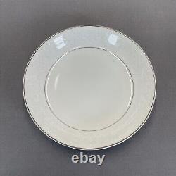 Fashion Manor Lady Elegant Dinnerware Set 56 Piece Service For 8 White Scrolls