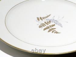 Fine China Service Set for 12 Gold Fern Hutschenreuther Bavaria Ferndale 75 Pcs