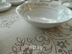 Fine China of Japan Springtime #326 Dinnerware Set for (12) 5 Serving Dishs 9-5