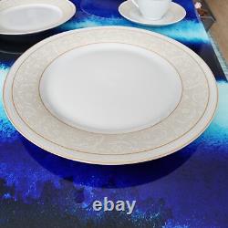Fine Porcelain Dinner SET 20 pieces LORREN HOME TRENDS by LORENZO