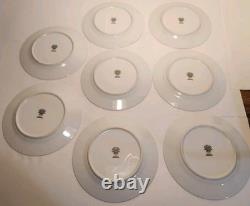 Fine Porcelain Noritake Somerset 5317 China Floral Gold Serves 7 With Extra Bone
