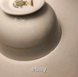 Fine Porcelain Noritake Somerset 5317 China Floral Gold Serves 7 With Extra Bone