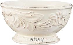 Firenze Ivory 16-Piece Ceramic Dinnerware Set for Elegant Dining Service for 4