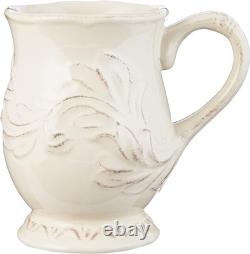 Firenze Ivory 16-Piece Ceramic Dinnerware Set for Elegant Dining Service for 4