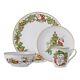 Fitz & Floyd St. Nicholas 16pc. Porcelain Dinnerware Set (Service for Four)