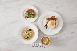 Fortessa Classic Rim Bone China 16-Piece Dinnerware Set 44% Bone Ash $376