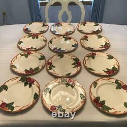 Franciscan Dinnerware Set Apple Pattern 111 Pcs. 1950's Local Pick-up