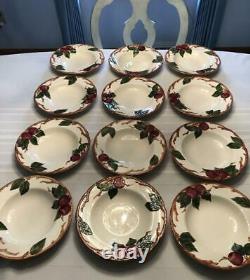 Franciscan Dinnerware Set Apple Pattern 111 Pcs. 1950's Local Pick-up