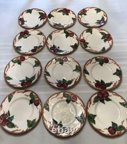 Franciscan Dinnerware Set Apple Pattern 111 Pcs. 1950's Local Pick-up