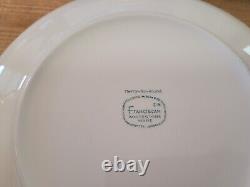 Franciscan Whitestone Ware Merry Go Round Dinner, Bread Plates sausers bowls cu