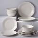 French Perle White 12-piece Dinnerware Set by Lenox
