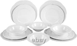 Fulya 12 Pieces Dinnerware Set