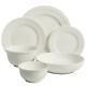 Gibson Elite 48-Piece Porcelain Dinnerware Set in Mallory Fast Free Shipping